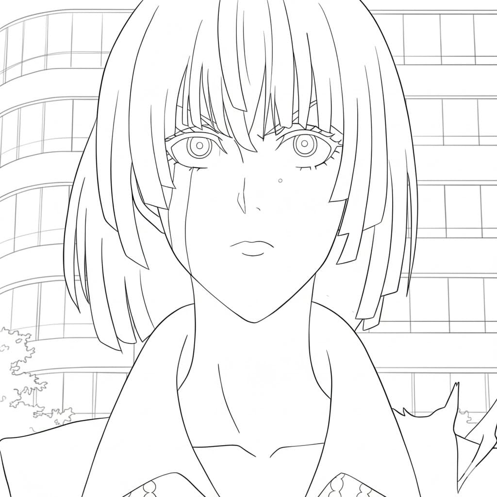 Printable Fubuki Coloring Pages