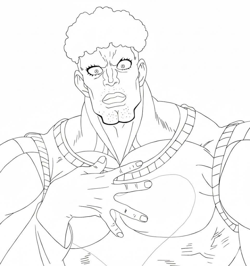 Puri-Puri Prisoner from One Punch Man