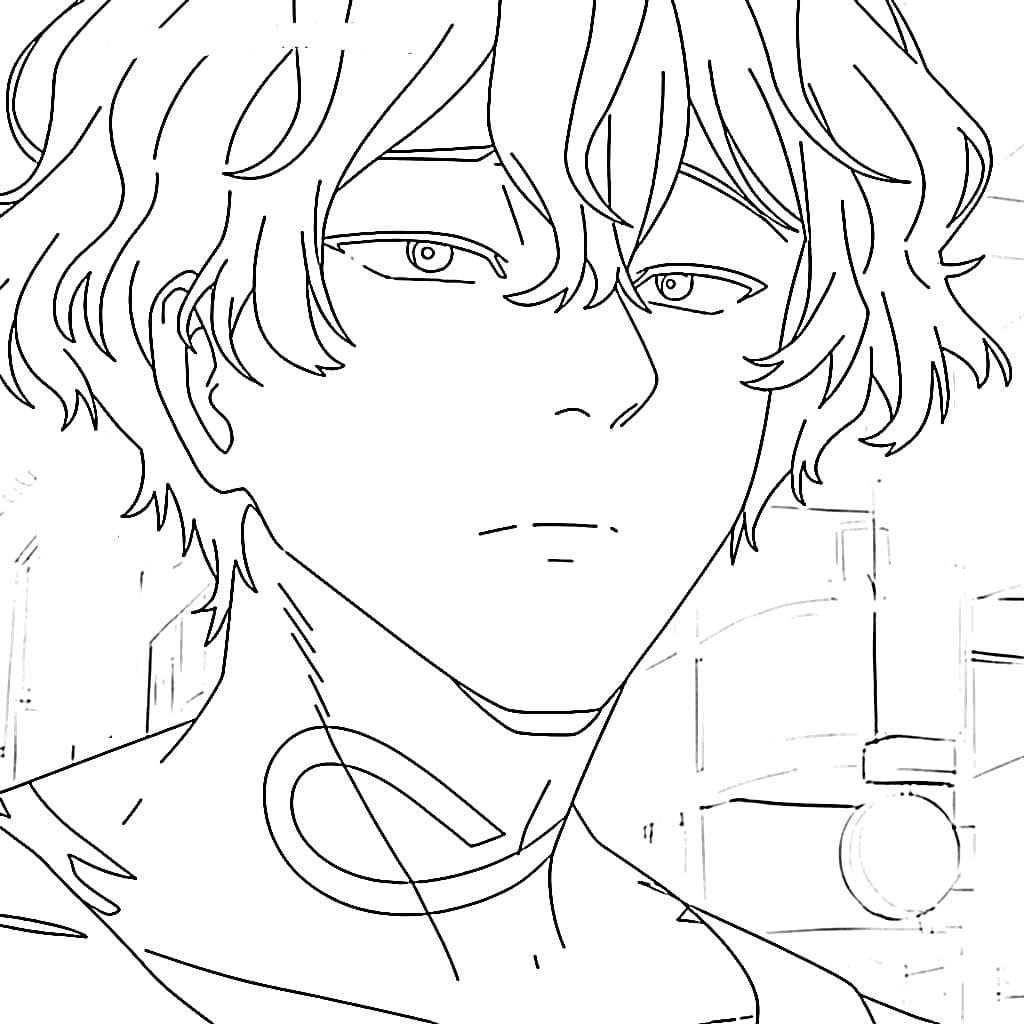 Printable Yamato Endo Coloring Pages