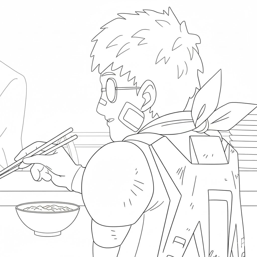 Mumen Rider in Anime One Punch Man