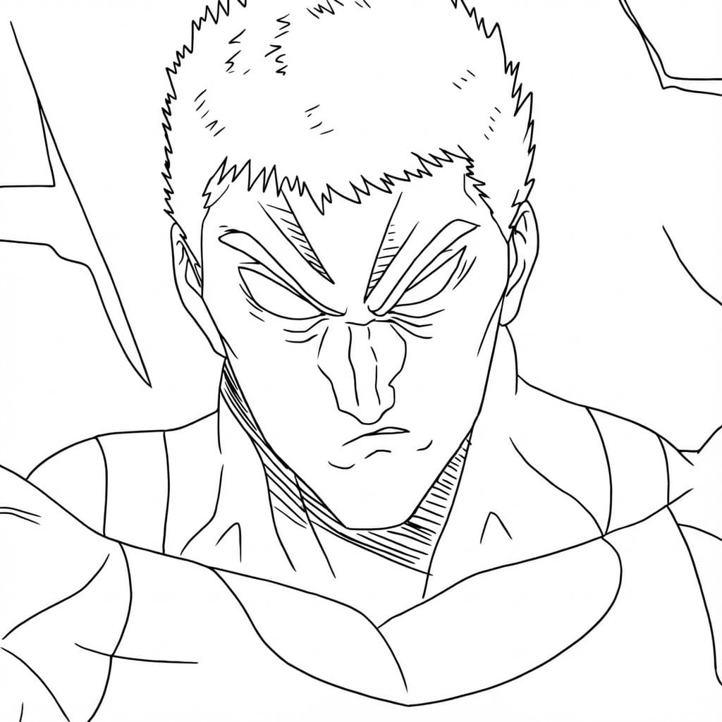 Tanktop Master from Anime One Punch Man