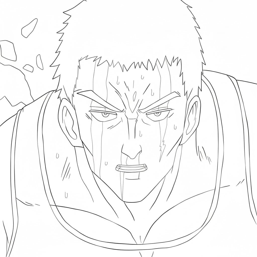 Tanktop Master in Anime One Punch Man