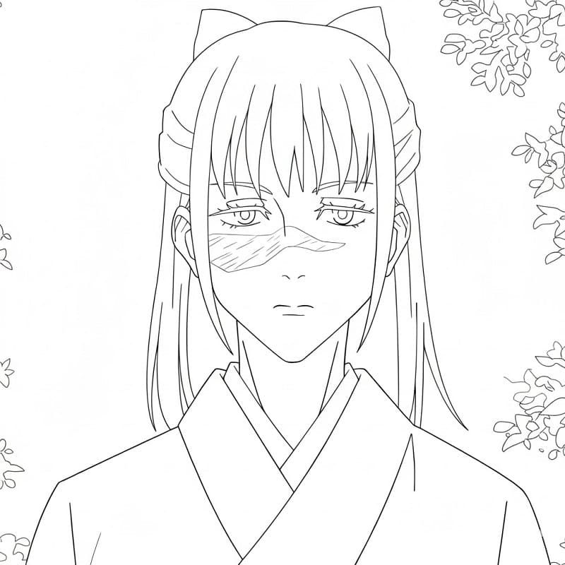 Printable Utahime Iori Coloring Pages