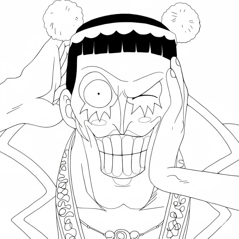 Printable Bon Clay Coloring Pages