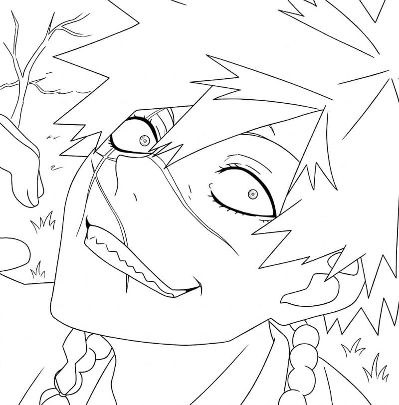 Chobei Aza from Anime Hell's Paradise