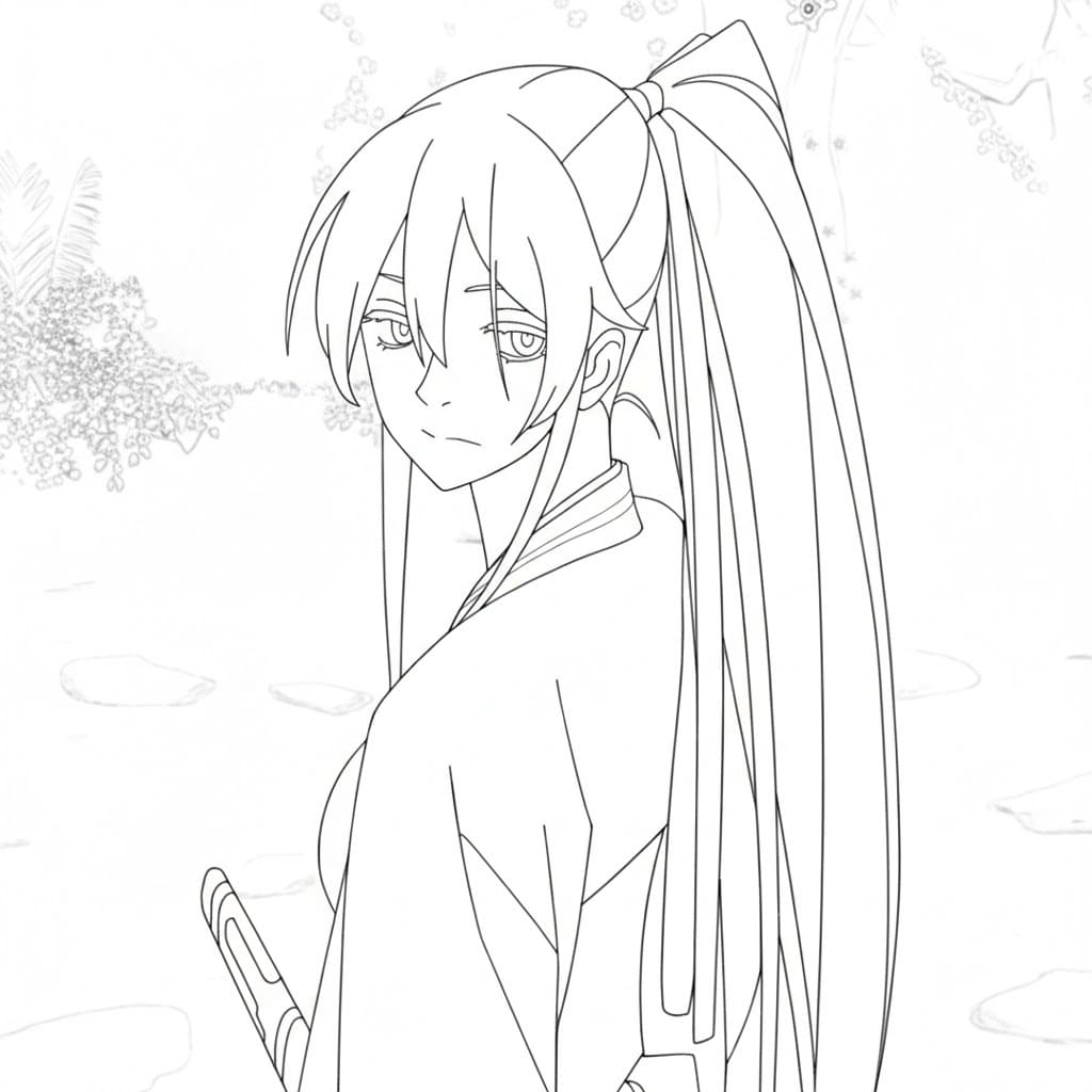 Sagiri from Anime Hell's Paradise