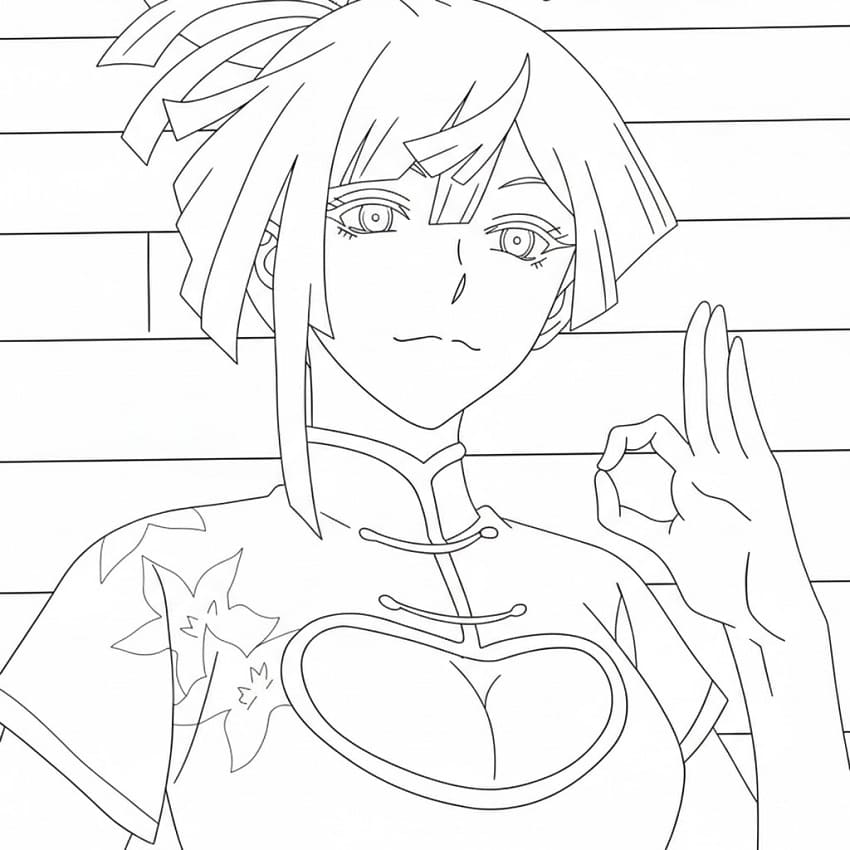 Yuzuriha from Hell's Paradise