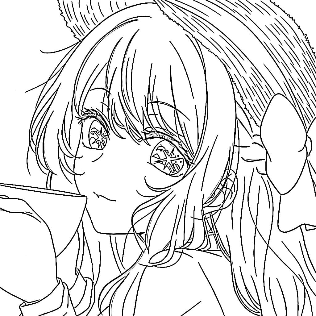 Ai Hoshino from Anime Oshi no Ko