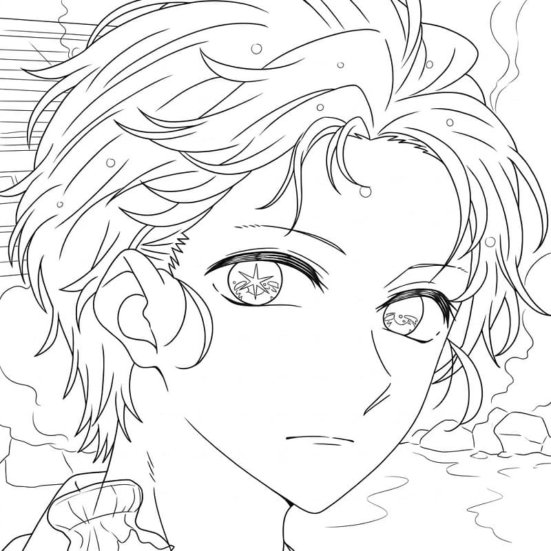 Aqua Hoshino from Anime Oshi No Ko