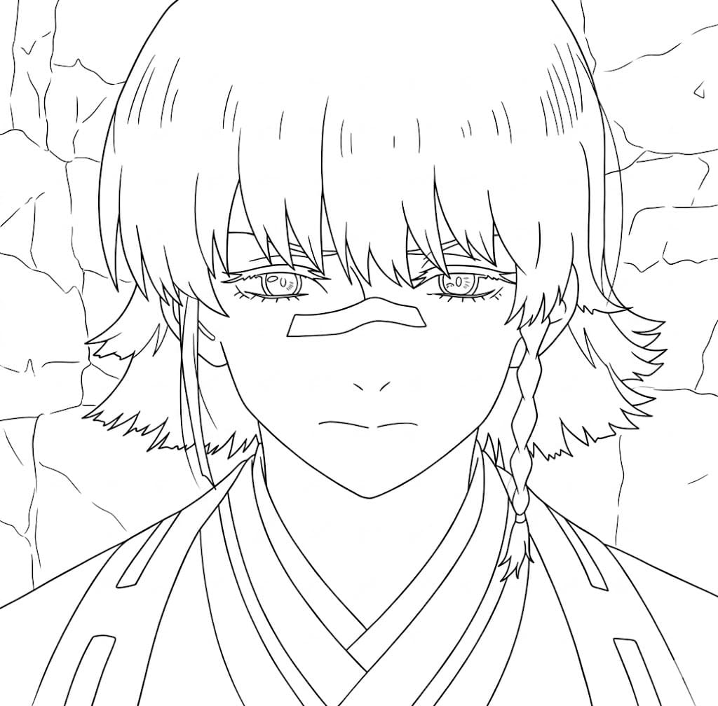 Aza Toma from Hell's Paradise