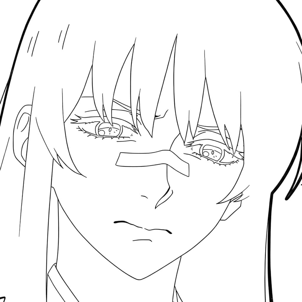 Aza Toma in Anime Hell's Paradise