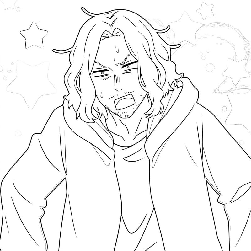 Printable Taishi Gotanda Coloring Pages