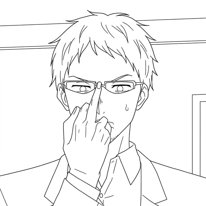 Ichigo Saitou Free Printable