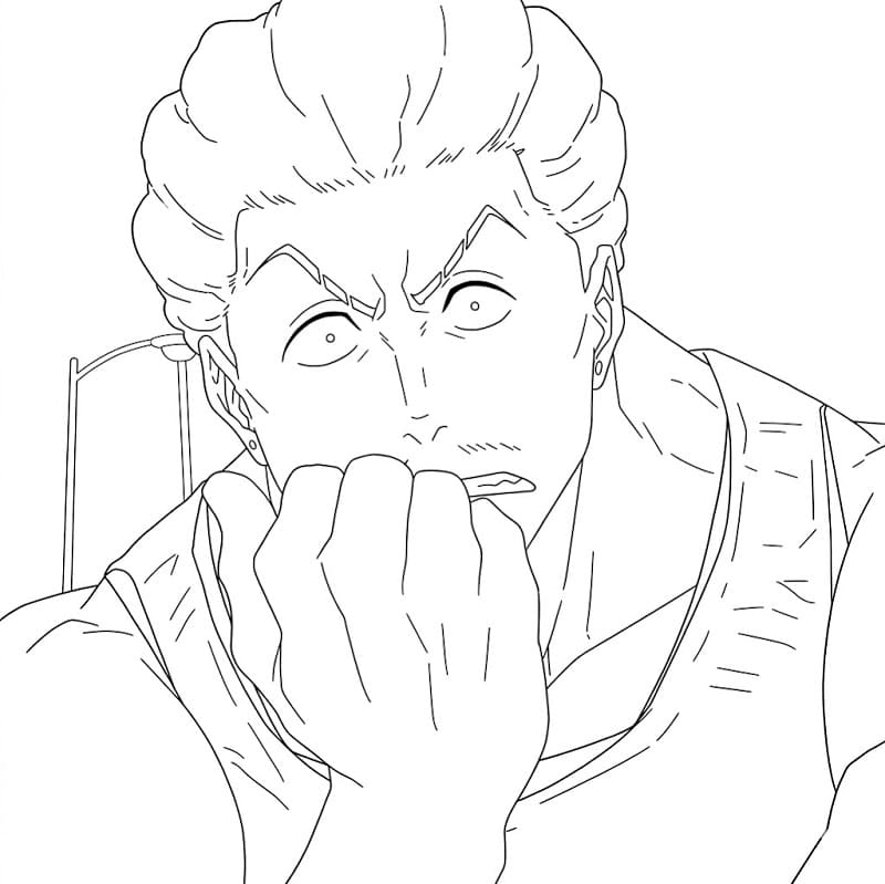 Kinji Hakari Anime Jujutsu Kaisen