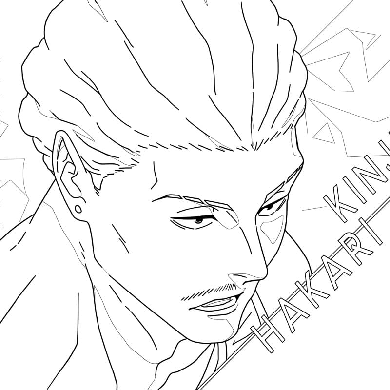 Kinji Hakari from Anime Jujutsu Kaisen