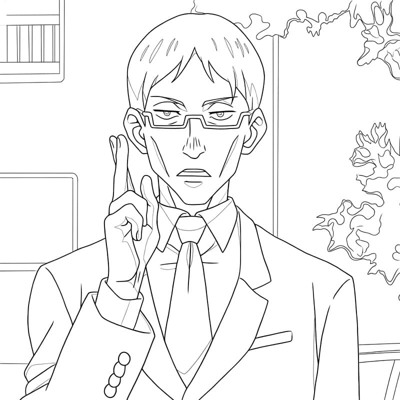 Kiyotaka Ijichi from Jujutsu Kaisen