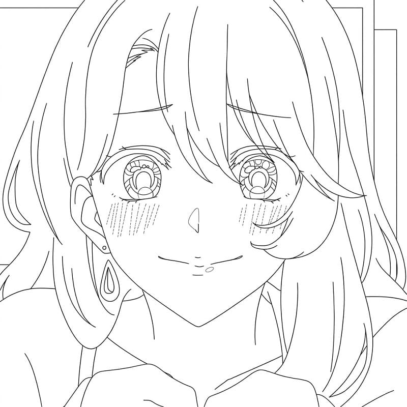 Miyako Saitou Smiling
