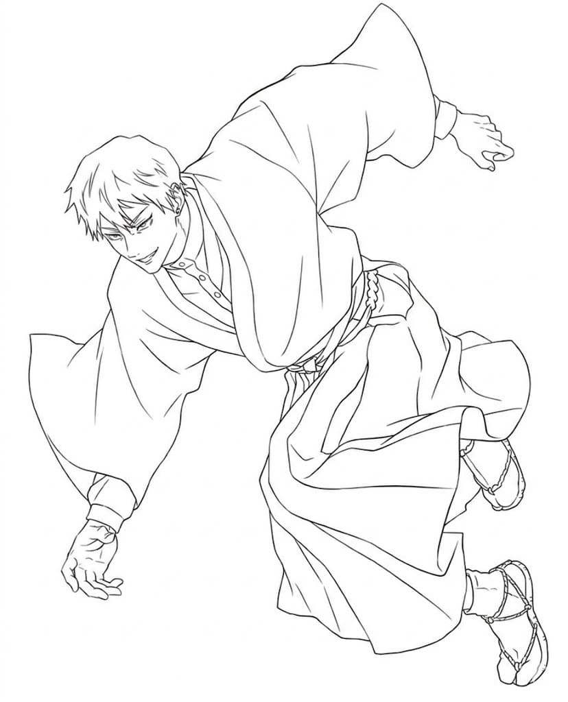 Naoya Zenin Anime Jujutsu Kaisen