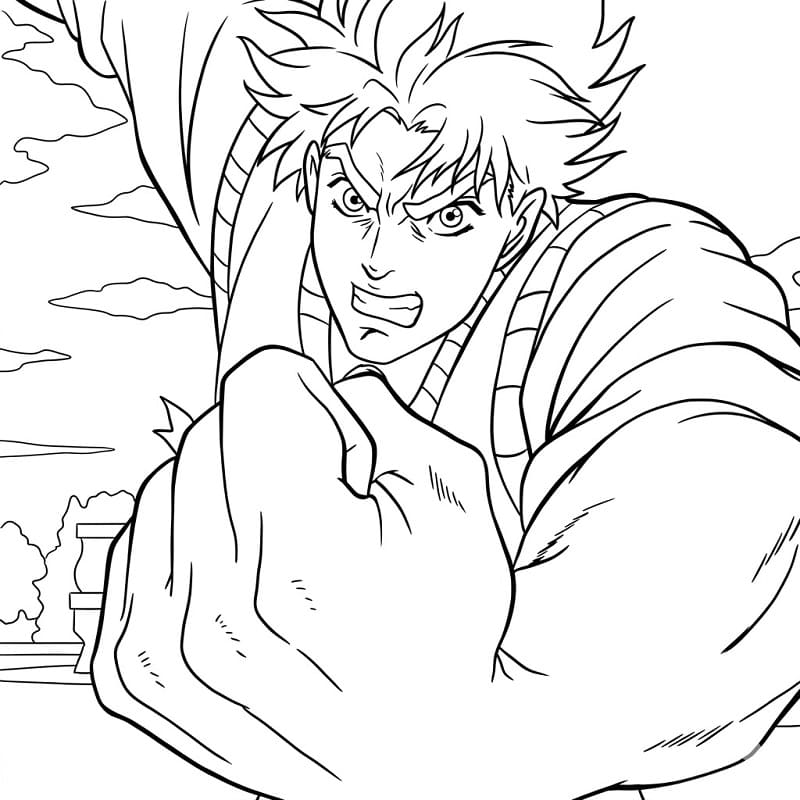 Angry Jonathan Joestar