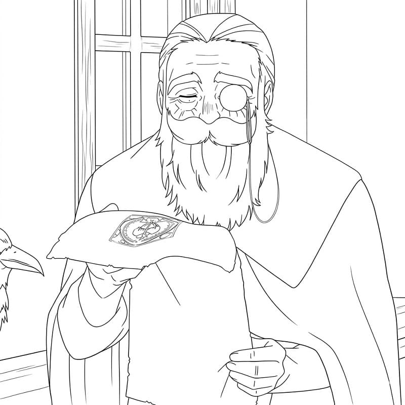 Printable Denken Coloring Pages