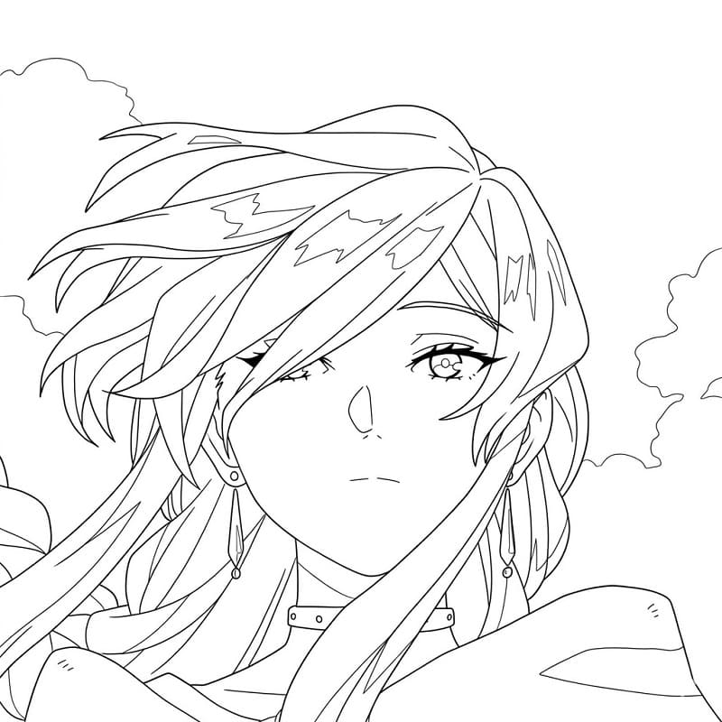 Flamme from Anime Frieren Beyond Journey's End