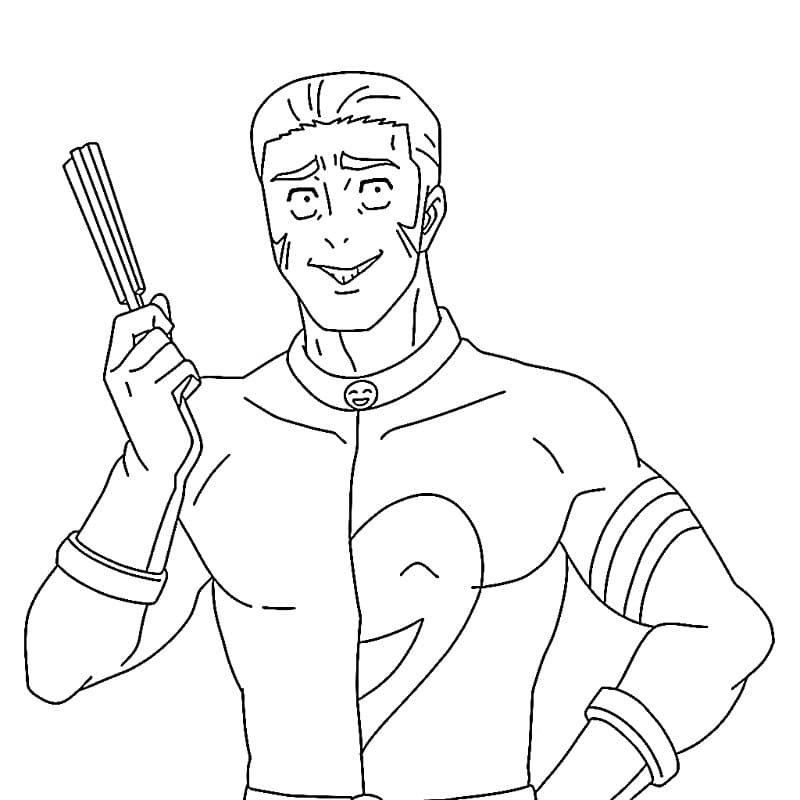 Printable Fumihiko Takaba Coloring Pages