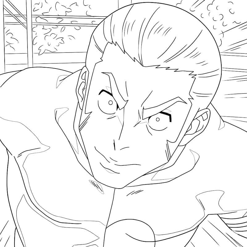 Fumihiko Takaba in Anime Jujutsu Kaisen