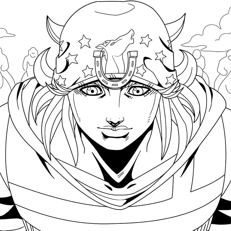 Johnny Joestar Smiles