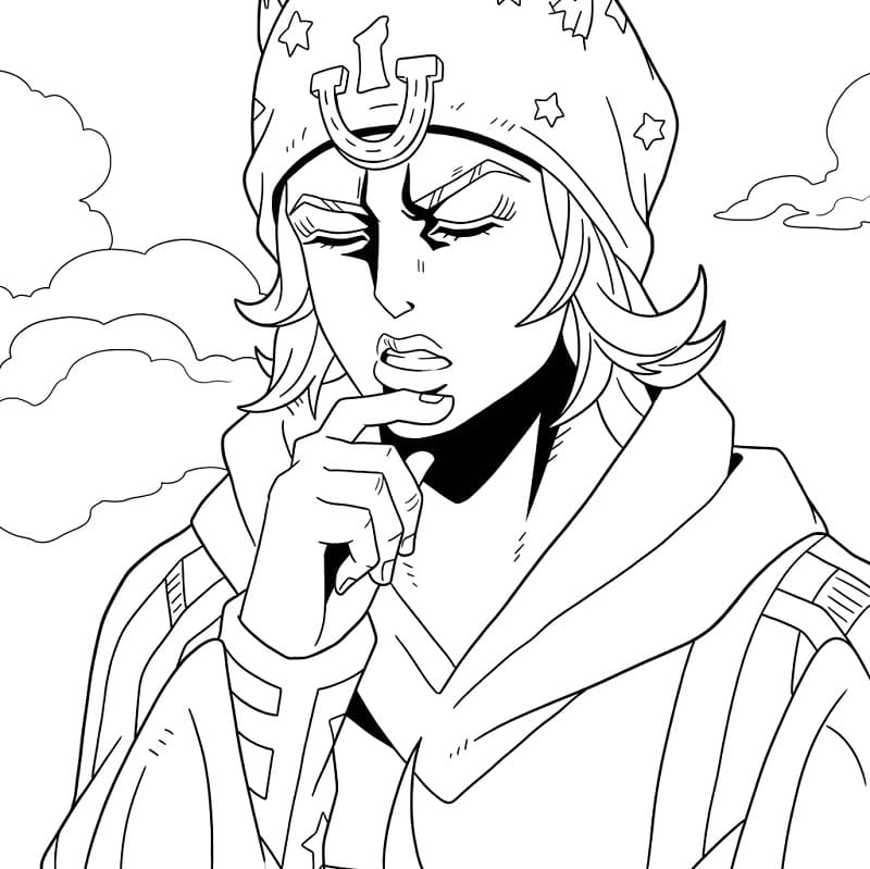 Johnny Joestar Thinking