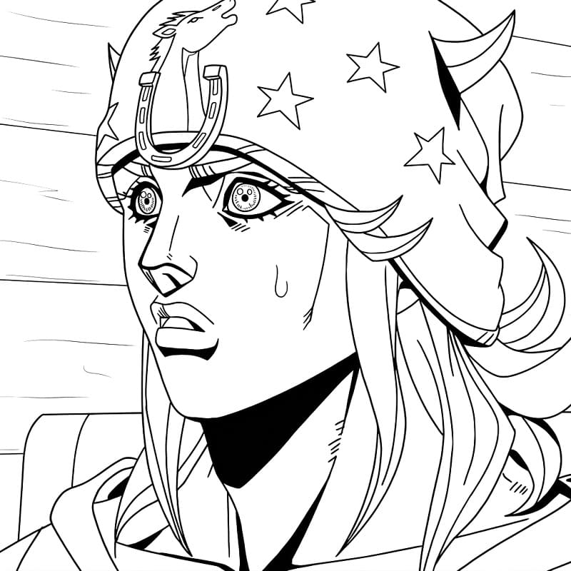 Johnny Joestar from Jojo
