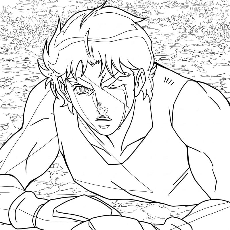 Jonathan Joestar Fighting