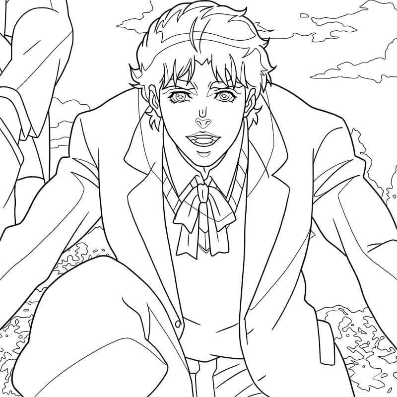 Jonathan Joestar Smiles