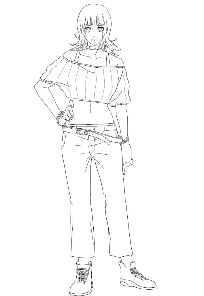 Kirara Hoshi from Anime Jujutsu Kaisen