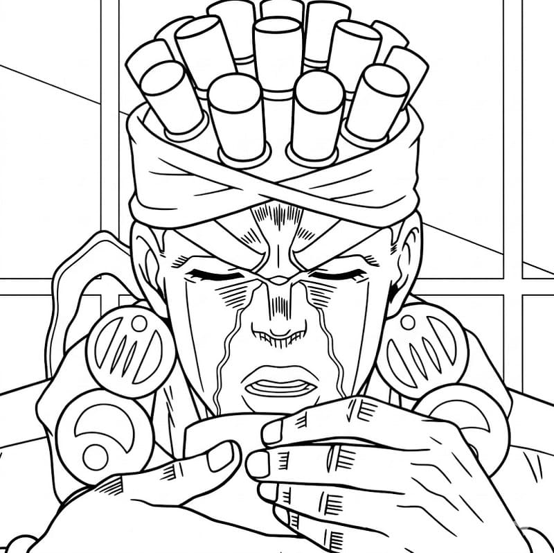 Mohammed Avdol Drink Tea