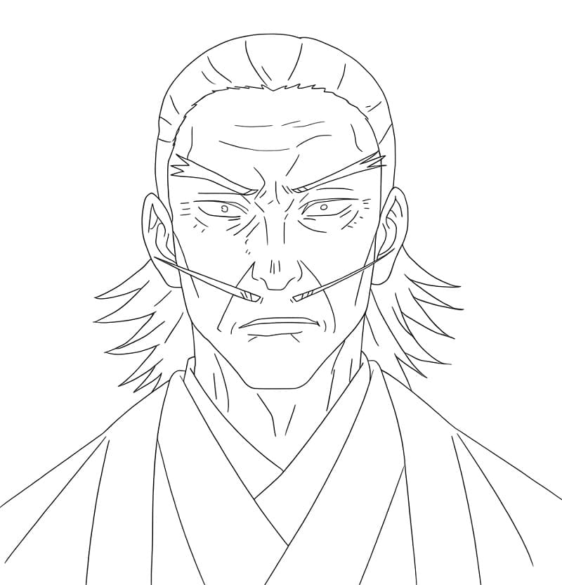 Printable Naobito Zenin Coloring Pages
