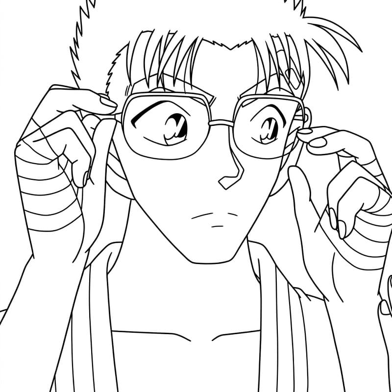 Printable Makoto Kyogoku Coloring Pages
