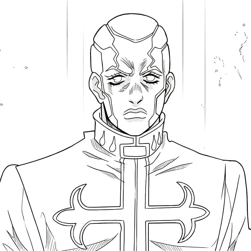 Enrico Pucci in JoJo's Bizarre Adventure