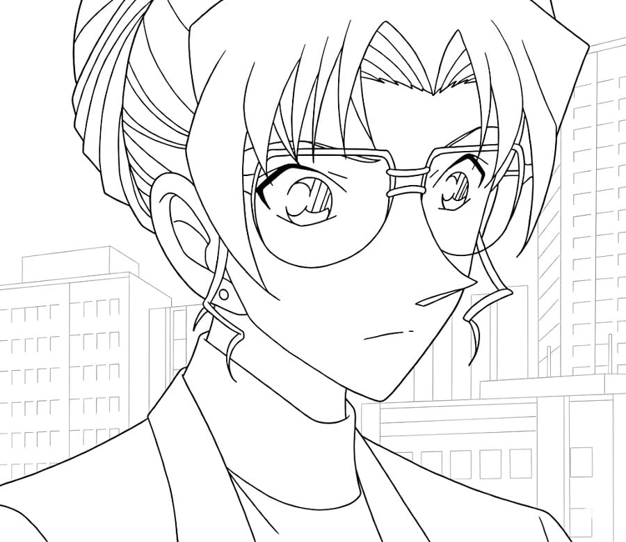Eri Kisaki from Detective Conan