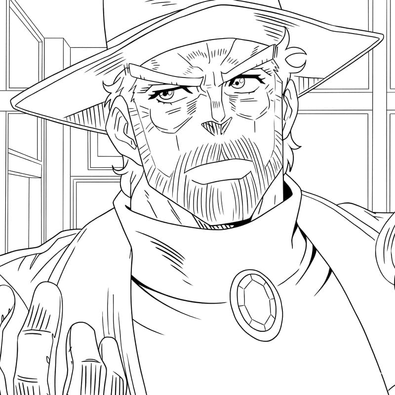 Joseph Joestar from Anime jojo