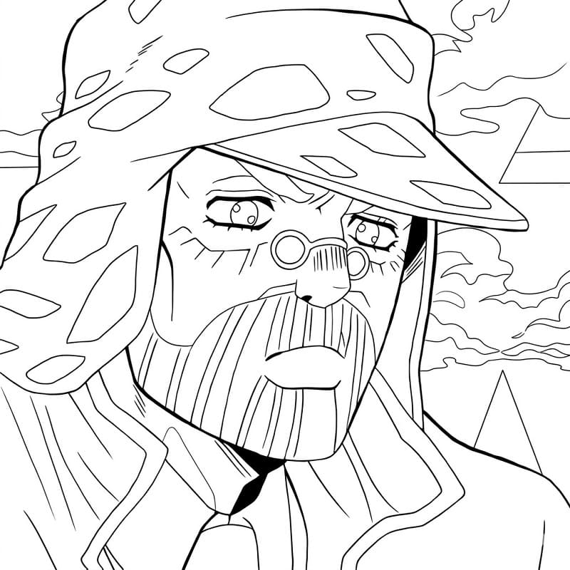 Joseph Joestar in Anime Jojo