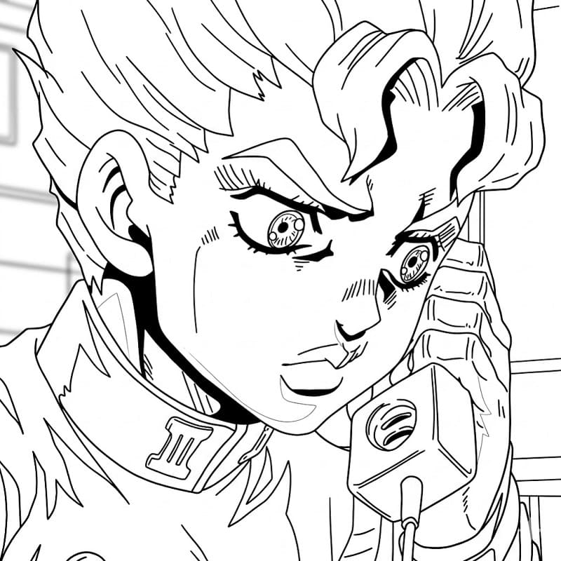 Koichi Hirose in Anime Jojo