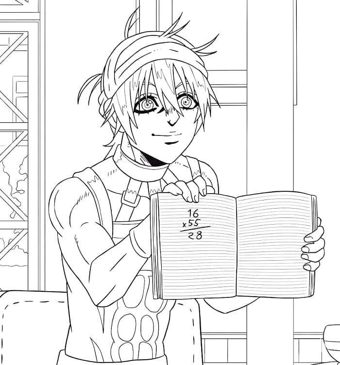 Narancia Ghirga from JoJo's Bizarre Adventure