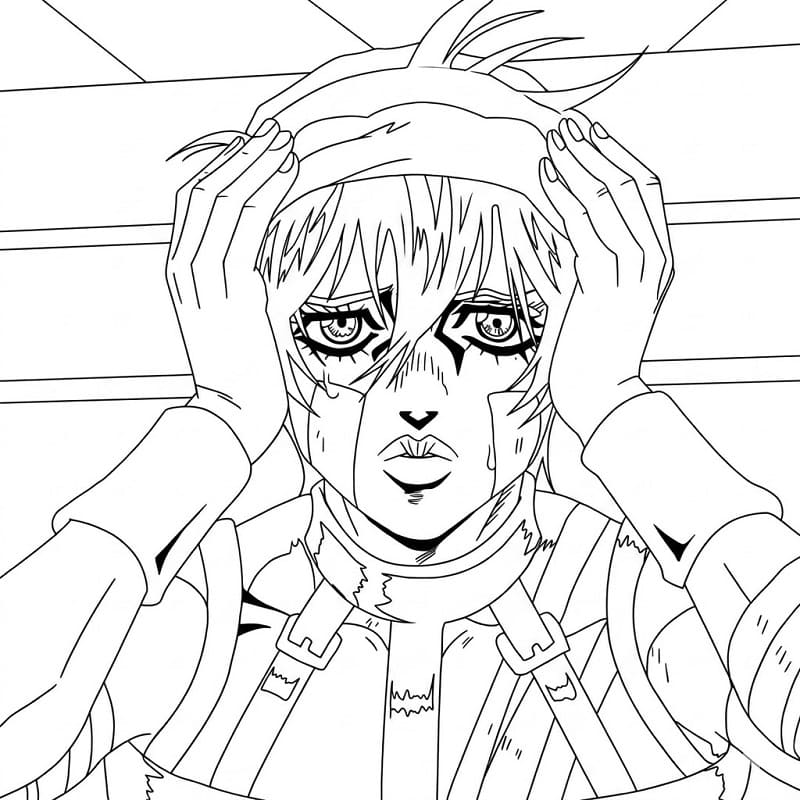 Narancia Ghirga in JoJo's Bizarre Adventure