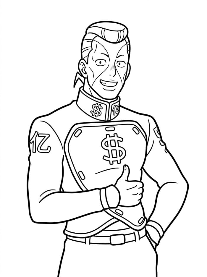 Okuyasu Nijimura JoJo's Bizarre Adventure