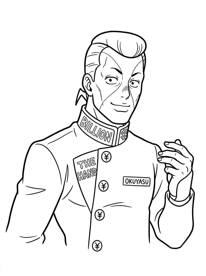 Okuyasu Nijimura in JoJo's Bizarre Adventure