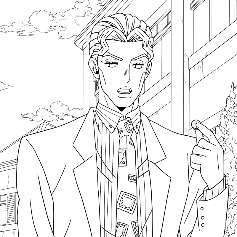 Print Yoshikage Kira