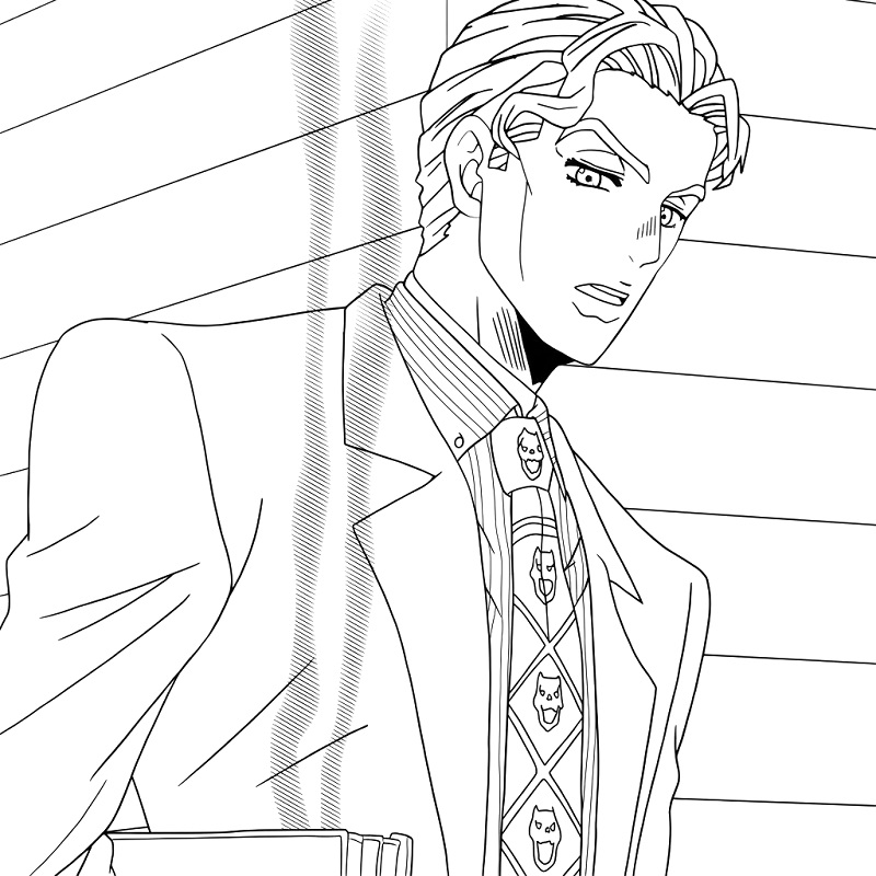 Printable Yoshikage Kira