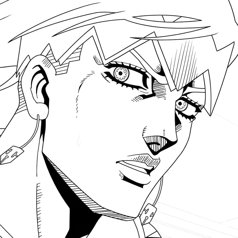 Rohan Kishibe from Jojo