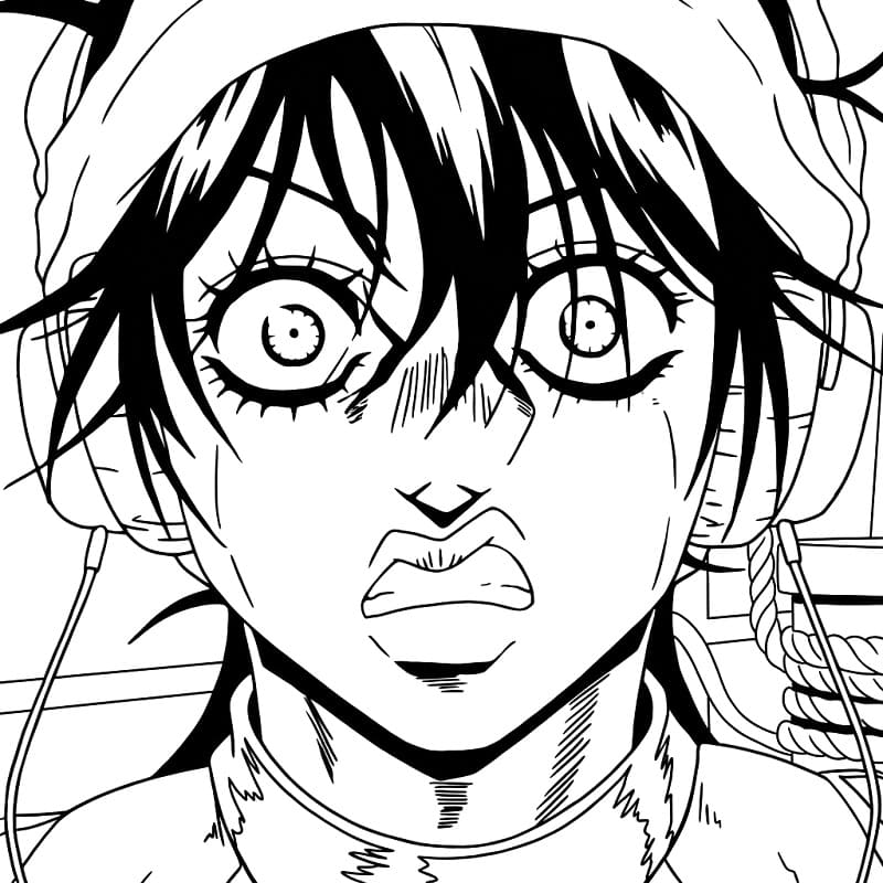 Scared Narancia Ghirga