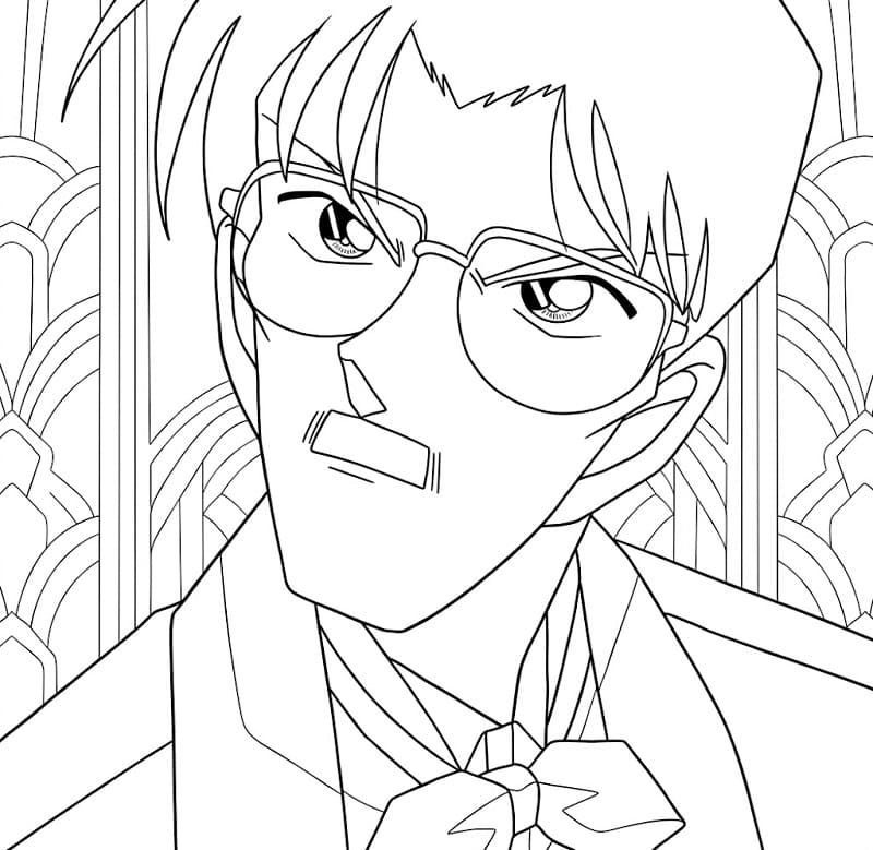 Serious Yusaku Kudo